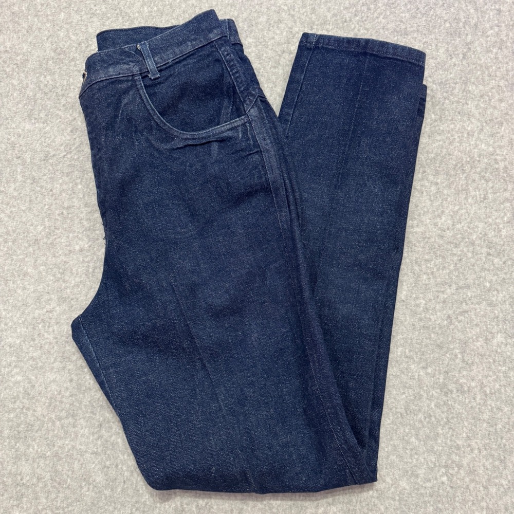 Vintage Roper Womens High Waist Tapered Leg Dark Wash Denim Jeans Size 15 USA